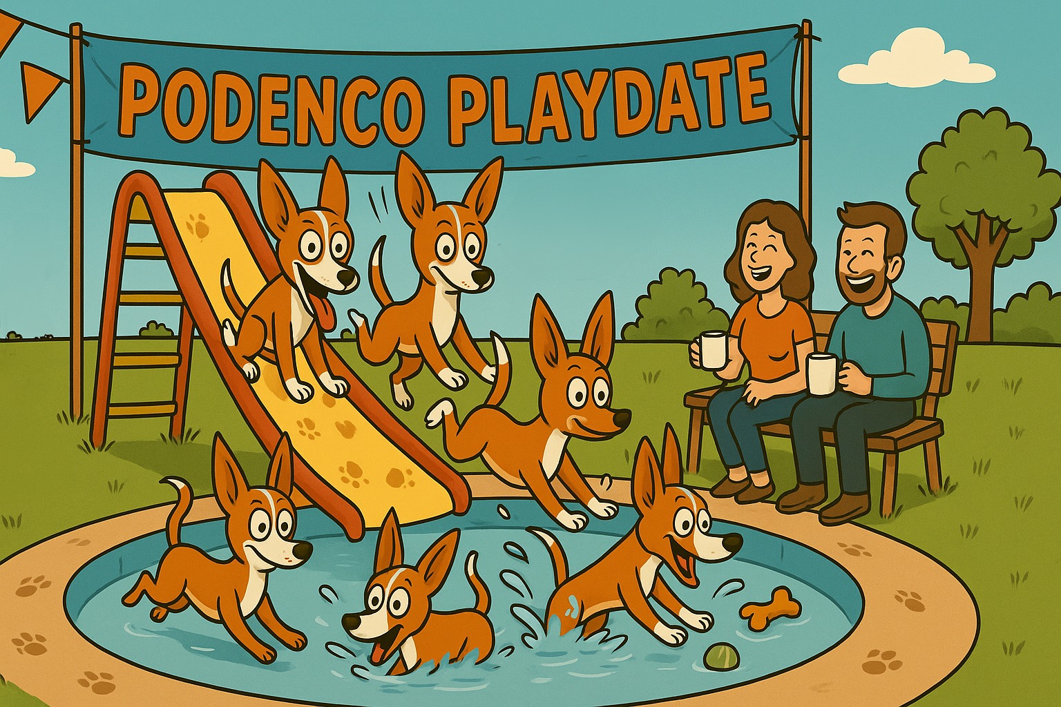 AI tekening playdate
